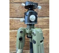 Barker Outdoors Tripod Adapter, Aluminum, Silver, Camera Accessory, Gun Support, Ballhead Conversion, Easy Installation, 3/8" Male End