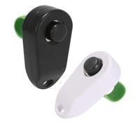 BARKIE Dog Training Clicker with Finger Ring 2 Pack, Puppy Essentials for Behavior Training, Portable Pet Supplies for Dog Walking Accessories(Black & White)