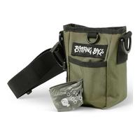 Barking Bags Green Dog Treat Bag & Training Pouch - Ideal For Medium To Large Breeds | Lightweight & Practical Design With Magnetic Closure | Wear Three Ways | Easy Carry Carry Dog Treats & Poo Bags