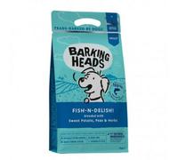 Barking Heads Complete Dry Dog Food 12kg - Adult All Hounder Tummy Loving Care Fish - Natural Grain Free Hypoallergenic for Sensitive Stomachs - Vet Approved