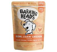 Barking Heads Bowl Lickin' Chicken Dog Wet Food 5 x 300g