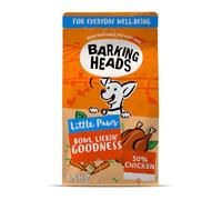 Barking Heads Complete Dry Adult Dog Food 1.5kg, Chicken, For Small Breeds | Made With Natural Ingredients. Fortified with Vitamins & Minerals. Grain-Free. No Preservatives