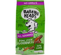 Barking Heads Complete Dry Dog Food 12kg - Adult All Hounder Bowl Lickin' Goodness Lamb - Natural Everyday Immunity & Vitality - Vet Approved