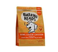 Barking Heads Complete Dry Dog Food 1kg x 4 - Adult All Hounder Bowl Lickin' Goodness Chicken - Natural Everyday Immunity & Vitality - Vet Approved