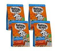 Barking Heads Complete Dry Dog Food 1kg x 4- Adult Little Paws (Small Breed) Bowl Lickin' Goodness Chicken - Natural Everyday Immunity & Vitality - Vet Approved