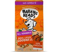 Barking Heads Complete Dry Dog Food 2kg - Adult All Hounder Bowl Lickin' Goodness Chicken - Natural Everyday Immunity & Vitality - Vet Approved