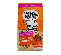 Barking Heads Dry Dog Food for Large Breeds - Bowl Lickin' Chicken - 100% Natural Chicken with No Artificial Flavours, Good for Healthy Digestion and
