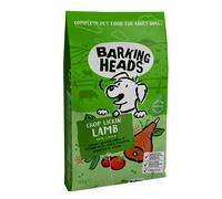 Barking Heads Dry Dog Food for Large Breeds - Chop Lickin' Lamb 12kg - 100% Natural - Grass-Fed Lamb with No Artificial Flavours - Packaging may vary
