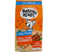 Barking Heads Little Paws Bowl Lickin' Goodness Chicken Dry Dog Food - 6kg