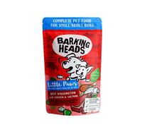 Barking Heads Little Paws Wet Beef Waggington with Chicken & Salmon 10 x 150g