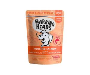 Barking Heads Pooched Salmon Adult Dog Wet Food - 10 x 300g