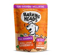 Barking Heads Wet Dog Food - Bowl Lickin' Chicken - No Artificial Flavours - Gra