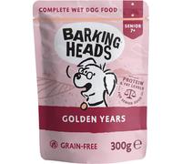 Barking Heads Wet Dog Food for Senior Dogs - Golden Years - Free-Run Chicken & Salmon - No Artificial Flavours - Grain-Free Recipe with Optimal