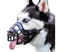 BARKLESS Dog Muzzle - Basket Muzzle for Small to Large Dogs, Allows Panting & Drinking, Suitable for Grooming & Training