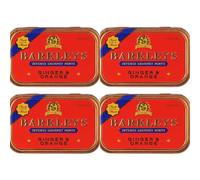 Barkleys Goumet Ginger & Orange Breath Mints Vegan Travel Tins Size (Set of 4)