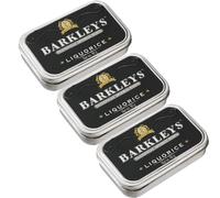Barkleys Intense Liquorice Mints 3 x 50g - Rich Liquorice Flavour, Premium Tin