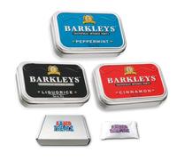 Barkleys Mint Bundle of 3 Tins 50g Each - Peppermint, Cinnamon & Liquorice Mints - Strong Premium Breath Mints Gift Set - Pocket Travel Mint Sweets Boxed Treatz