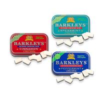 Barkleys Sugar Free Gum Variety Pack - Xylitol Gum Assortment of Peppermint, Spearmint & Cinnamon-Breath Refreshing & Long-lasting Flavor- Barkleys Gum Variety Pack,Keto, Vegan-3 Pack (90g, 66 gums)