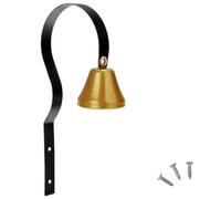 barkOutfitters GoGo Bell Dog Doorbell for Housebreaking/Housetraining Door Bell/Potty Training Your Poochie to Let You Know When they Need to Tinkle (Black, Qty 1)