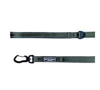 Barkridges® Lightweight Triple Handle Dog Lead Leash | Traffic Handle | Secured | Auto Lock Aluminium Clip | Padded Handle | Reflective | Strong Nylon | Comfortable (Army Green, 150 cm / 5 ft)