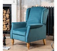 Barksdale Recliner Armchair Artemis Home Teal One Size
