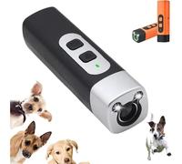 Barkshield Pro - Dog barking Anti-Barking Device, Dog Barking Deterrent Device with LED Flashlight, Suitable for Training to Improve Bad Behavior (Black)