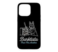 Barktista Pour Me Another German Shepherd Coffee Drinker Case for iPhone 15 Pro Max