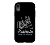 Barktista Pour Me Another German Shepherd Coffee Drinker Case for iPhone XR