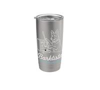 Barktista Pour Me Another German Shepherd Coffee Drinker Stainless Steel Insulated Tumbler