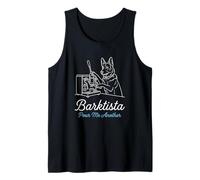 Barktista Pour Me Another German Shepherd Coffee Drinker Tank Top