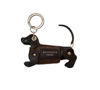 Barkworth Reeve Bertie Sausage Dog Keyring - Chocolate