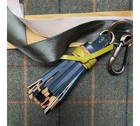 Barkworth Reeve Nockton Tassel Keyring - Green - Size: One Size