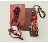 Barkworth Reeve Nockton Tassel Keyring - Red - Size: One Size