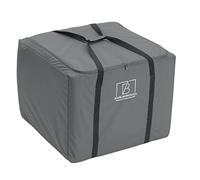 Barlborough Garden Cushion Protective Storage Bag Cover | Square Large 80 x 80 x 60cm | Waterproof Resistant with Zips for Outdoor Furniture Sofa Cushions Grey