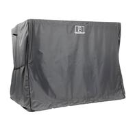 Barlborough Garden Swing Cover | 3 Seater Waterproof Wind Resistant Large Outdoor Garden Swing Seat Cover with Air Vents and Zips | 210cm x 170cm x 125cm, Charcoal Grey