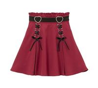 Barley Direct Jirai Kei Lolita Fashion Y2K Cutecore Kawaii Mini Short Goth High Waisted Ruffle A Line Skirt