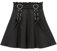 Barley Direct Jirai Kei Lolita Fashion Y2K Cutecore Kawaii Mini Short Goth High Waisted Ruffle A Line Skirt