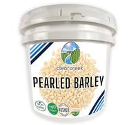 Barley | Pearled Barley | 25 LBS | Emergency Food Storage Bucket | Non-GMO | Vegan | Bulk