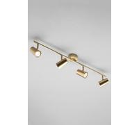 Barley Spotlight Bar Ceiling Light BHS Lighting Metallic Gold One Size