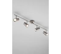 Barley Spotlight Bar Ceiling Light BHS Lighting Metallic Silver One Size