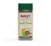 Barleycup Fibre Instant Grain Beverage 100g. High Fibre. Made from the finest roasted grains and chicory roots. Vegan. Free from caffeine and contains no artificial additives