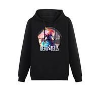 BARLOTUS Dead Cells Men's Hoodies Graphic Pullover Sweatshirts Unisex Black Printed Hooded M