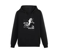 BARLOTUS Jacob Collier Men's Hoodies Graphic Pullover Sweatshirts Unisex Black Printed Hooded M