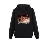 BARLOTUS Tallah Matriphagy Men's Hoodies Graphic Pullover Sweatshirts Unisex Black Printed Hooded L