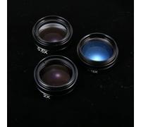 Barlow Auxiliary Objective Lens 0.3X, 0.35X, 0.5X, 0.75X, 1X, 2X for C-Mount Industrial Microscope Camera, 42mm Mounting Thread(0.3X)