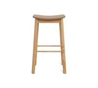 Barlow Bar Stool Without Back in Matt Oak Set of 2