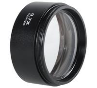 Barlow Glass Lens for Trinocular Stereo Microscope 0.5/0.7 Microscope Camera Barlow Objective High Magnification Expansion