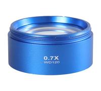 Barlow Glass Lens for Trinocular Stereo Microscope 0.5/0.7 Microscope Camera Lens Barlow Objective Precisions