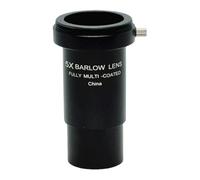 Barlow Lens 1.25 - Telescope Barlow Lens | Blackened Metal Barlow Lens, 1.25 Inches Telescope Eyepiece Achromatic 5X Barlow Lens, Metal Moon Filter Connect Interface With M42 Thread For Astronomical