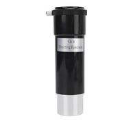 Barlow Lens 1.5x Magnification Optical Glass for 1.25 Inch Eyepiece, Wide Compatibility, Image Direction Adjustment, Stable Fixture, Anti Dust Caps for Astronomical Telescope